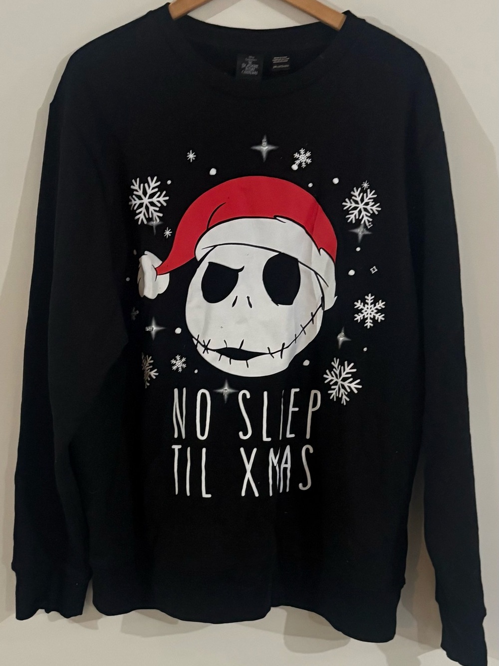 Disney The Nightmare Before Christmas Black Graphic Sweatshirt